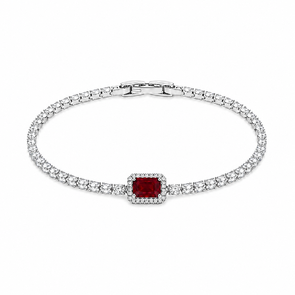 Ruby Royale Tennis Bracelet