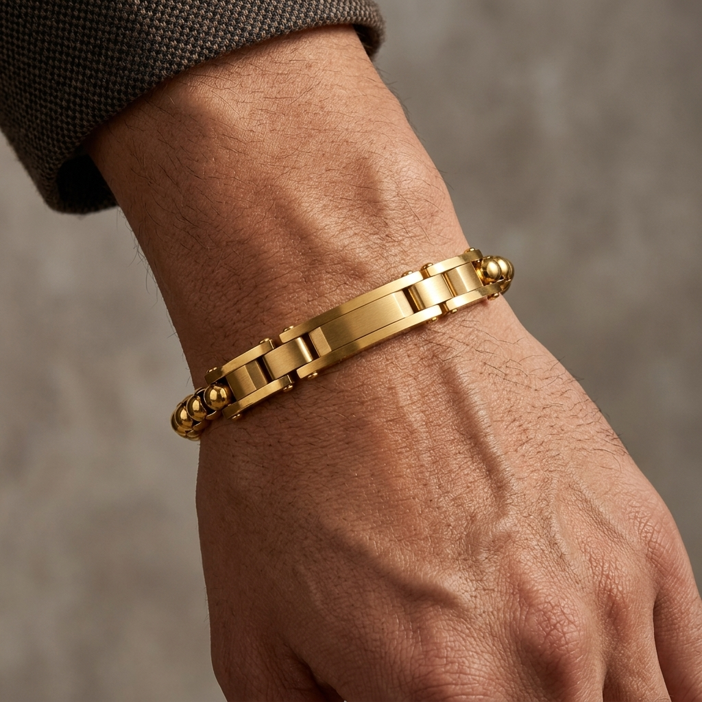 Monarch Gold Men’s Bracelet
