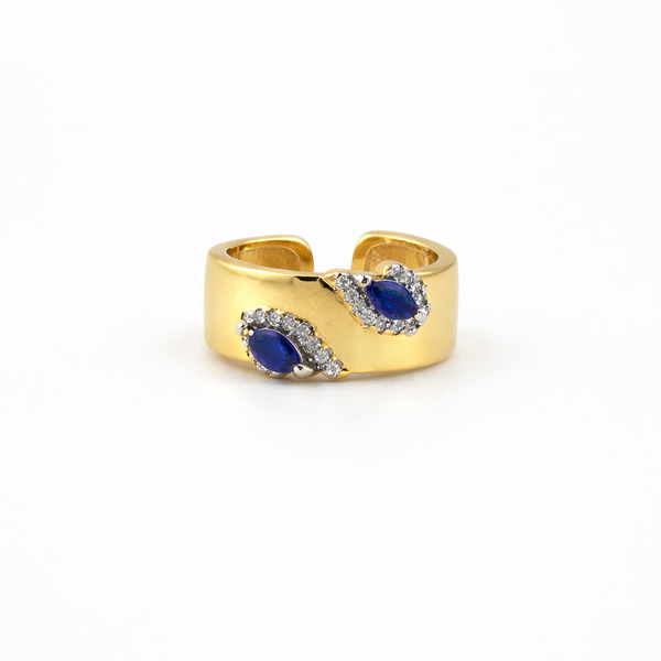 Amara Blue Marquise Ring