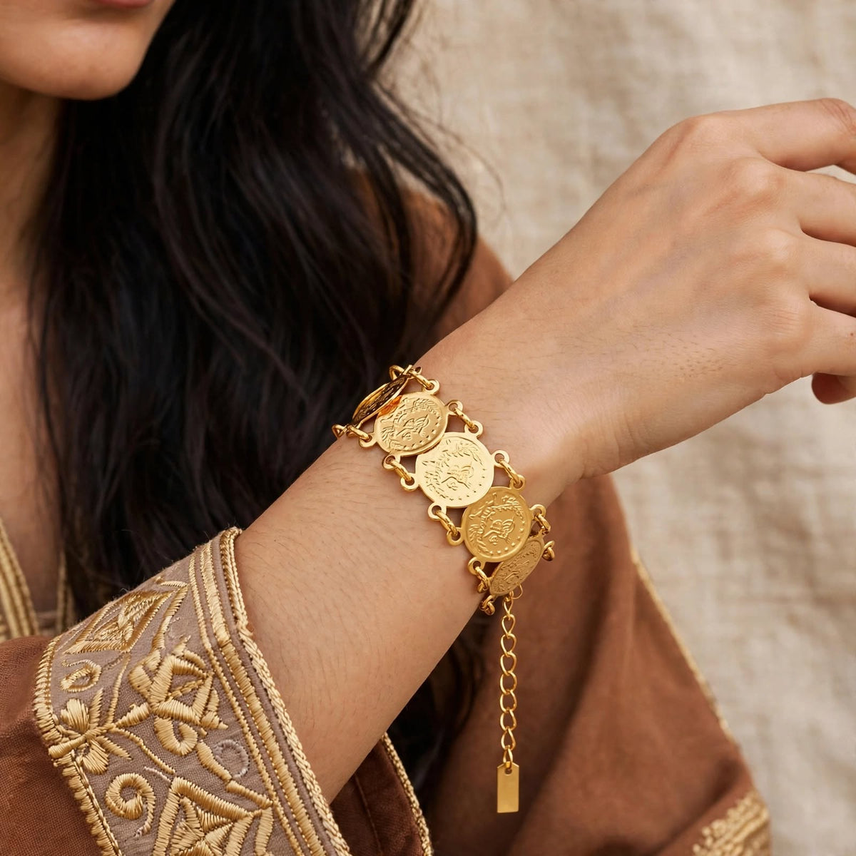 The Imperial Coin Bracelet
