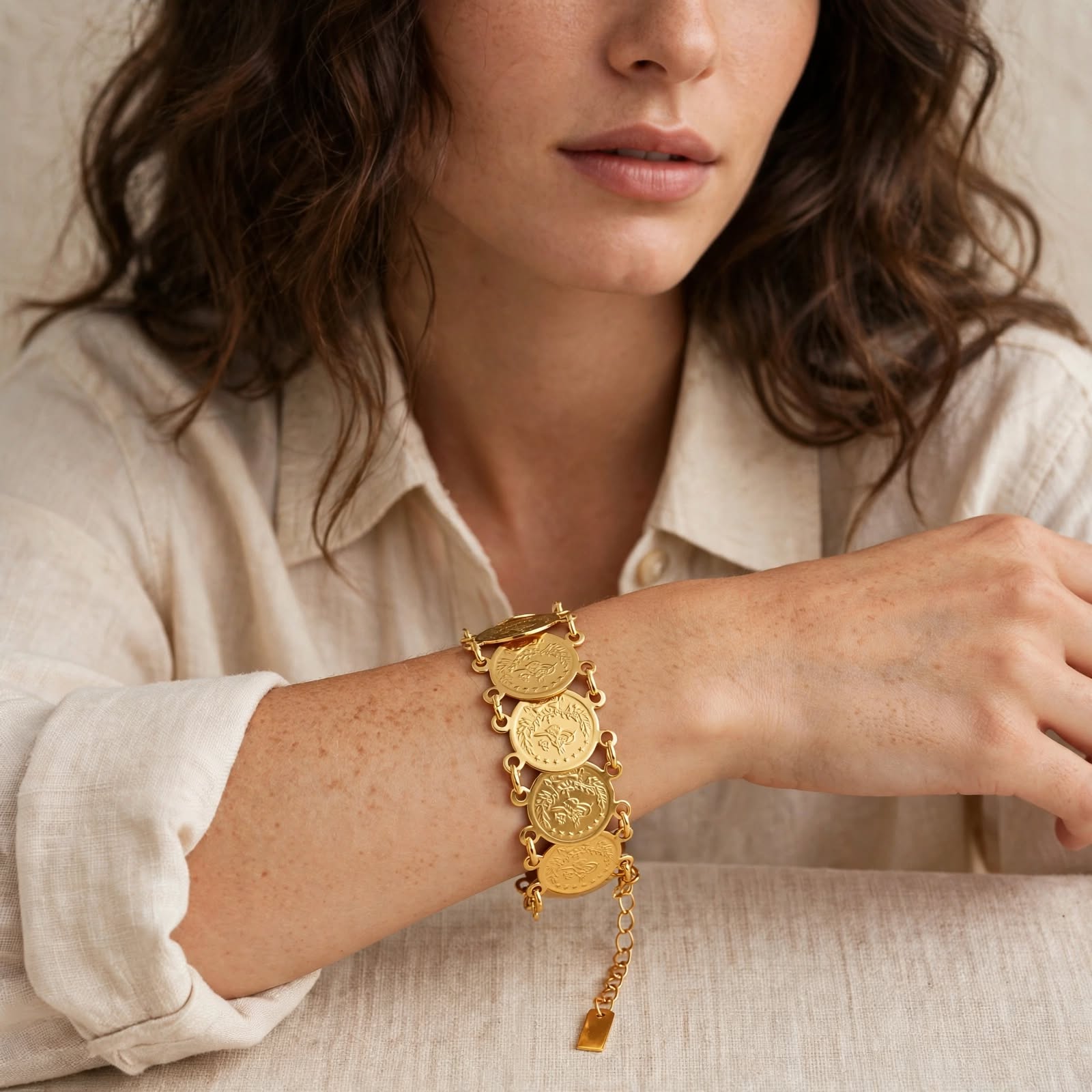 The Imperial Coin Bracelet
