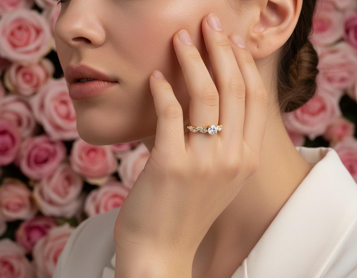 Amour Crown Gold Ring