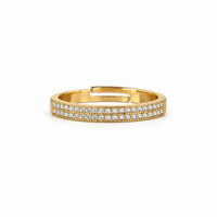 Éclat Crystal Band Ring