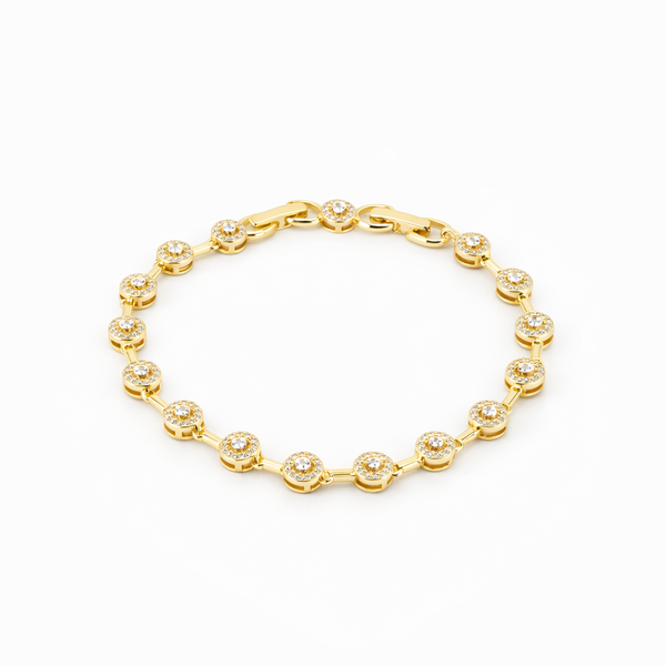 Radiance Crystal Tennis Bracelet
