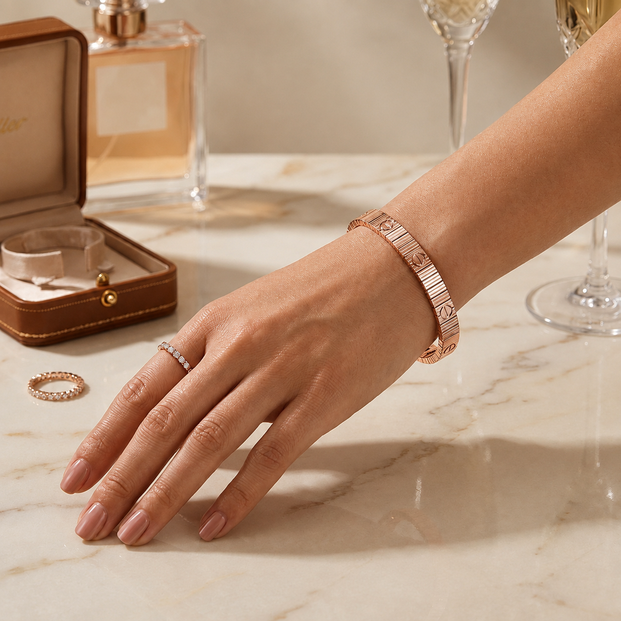 Rose Gold Signature Bracelet