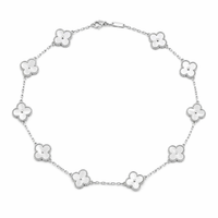 Silver Clover Necklace