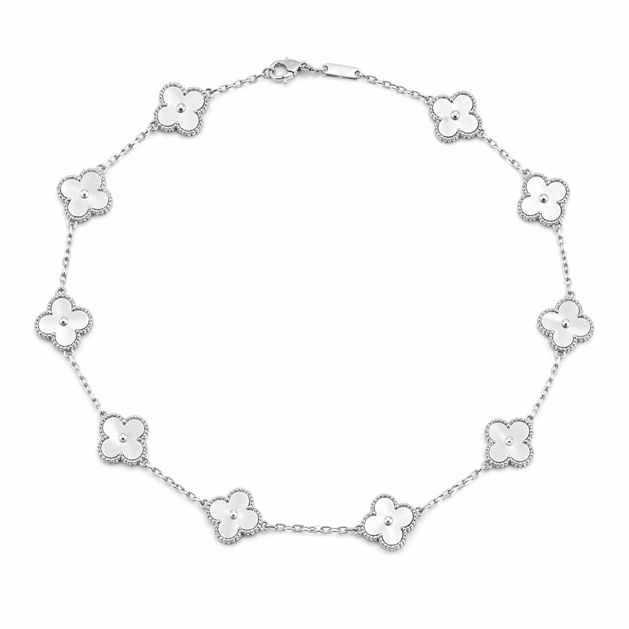 Silver Clover Necklace