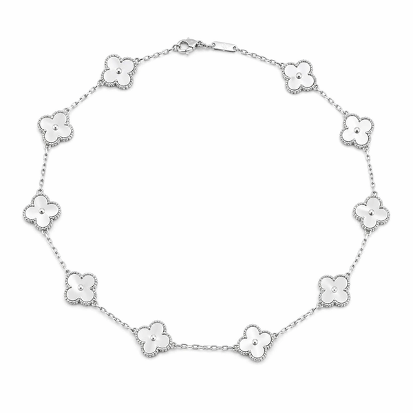 Silver Clover Necklace