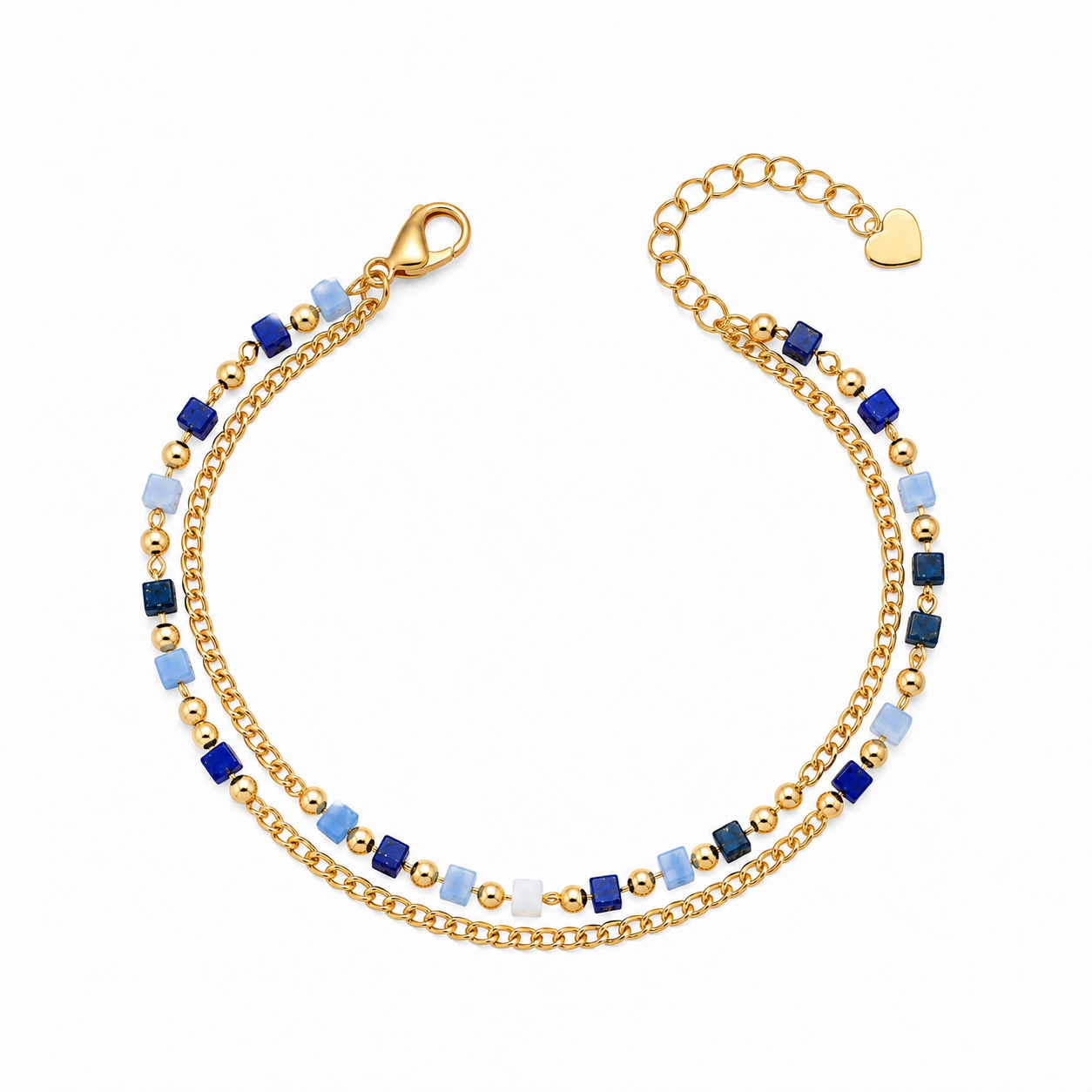 Sapphire Breeze Anklet