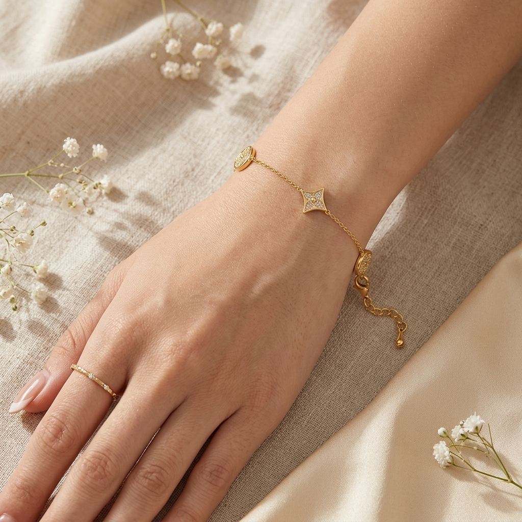 The Celestial Medallion Bracelet