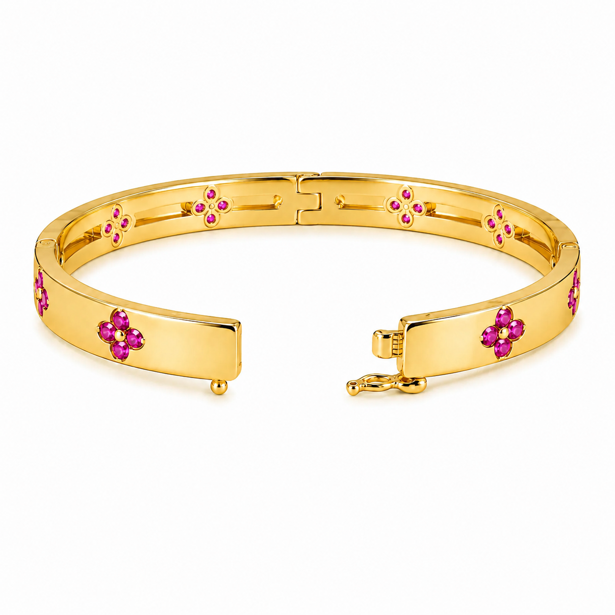 Fuchsia Bloom Bangle