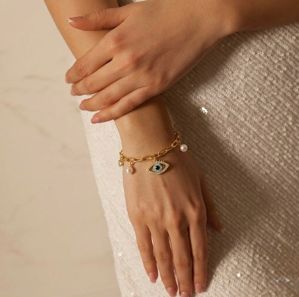 Evil Eye Charm Bracelet