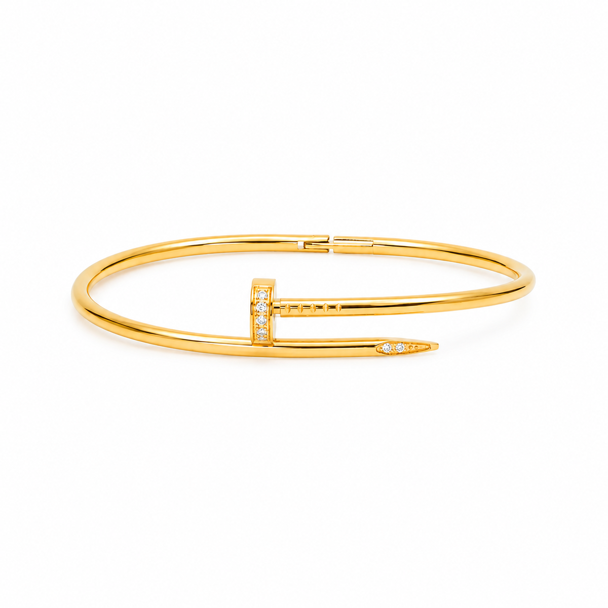 Diamond Screw Bracelet