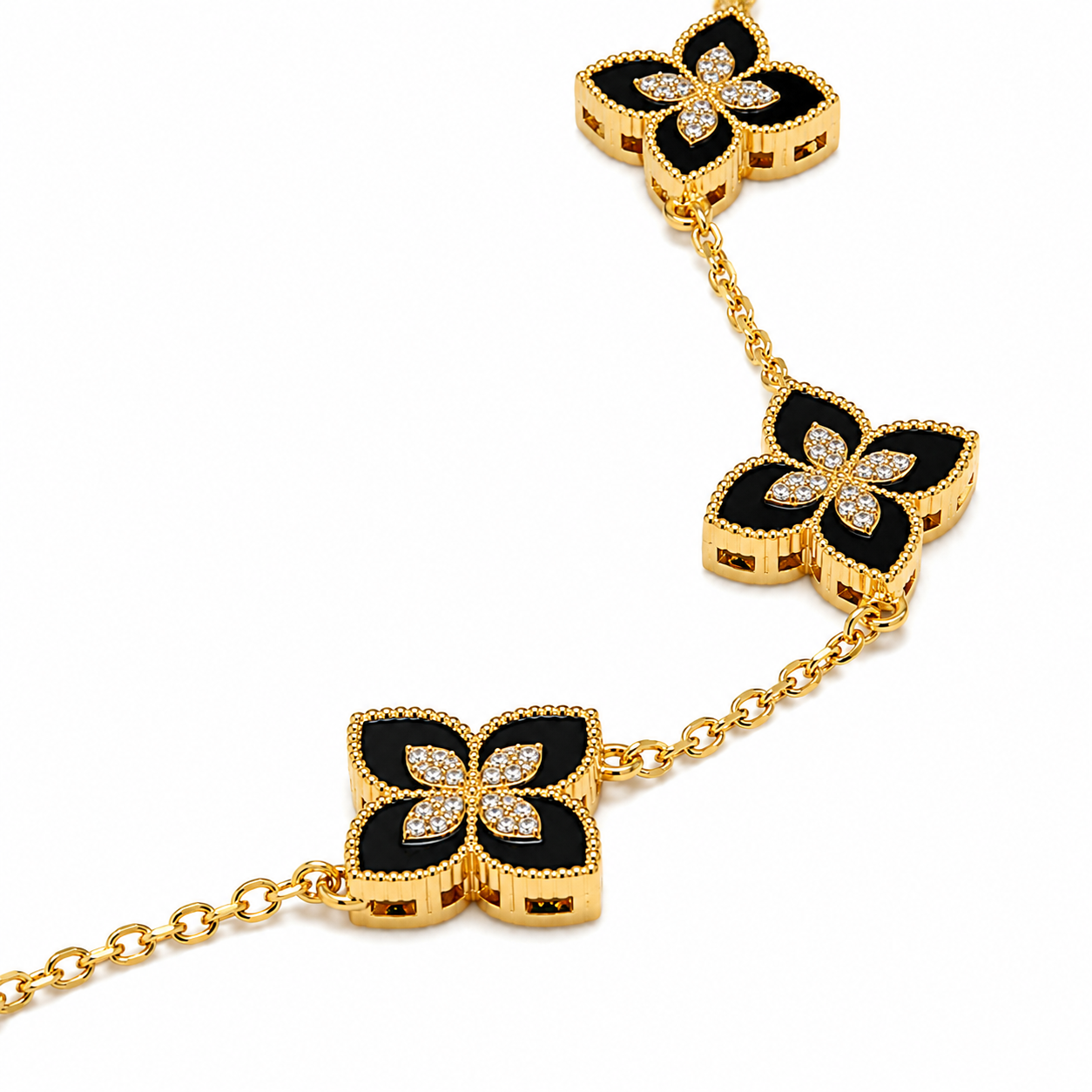 Black Clover Necklace