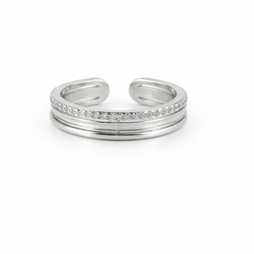 Triple Band Pavé