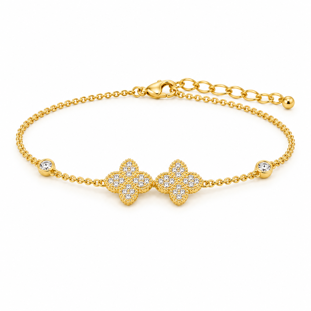 Valencia Triple Crystal Bracelet