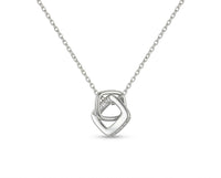Luxe Intertwined Heart Necklace