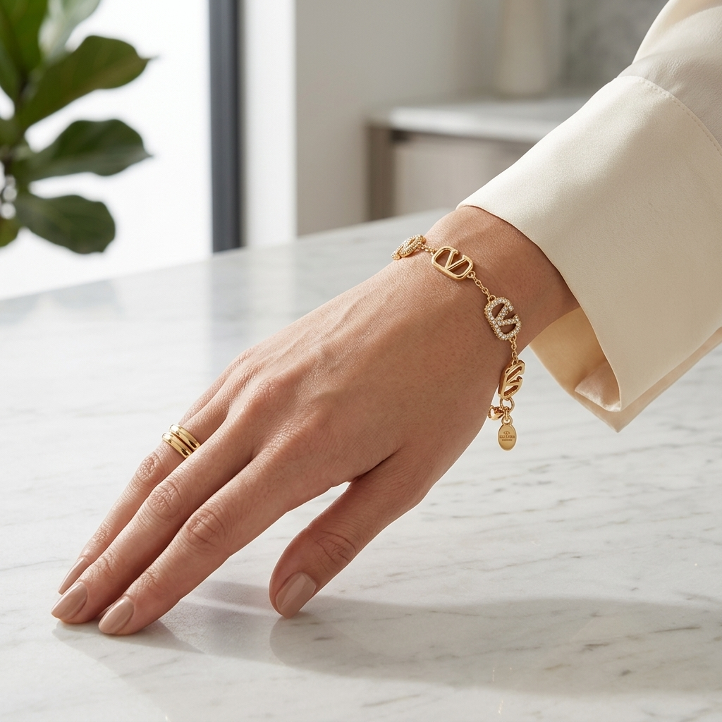 The Masterpiece V-Link Statement Bracelet
