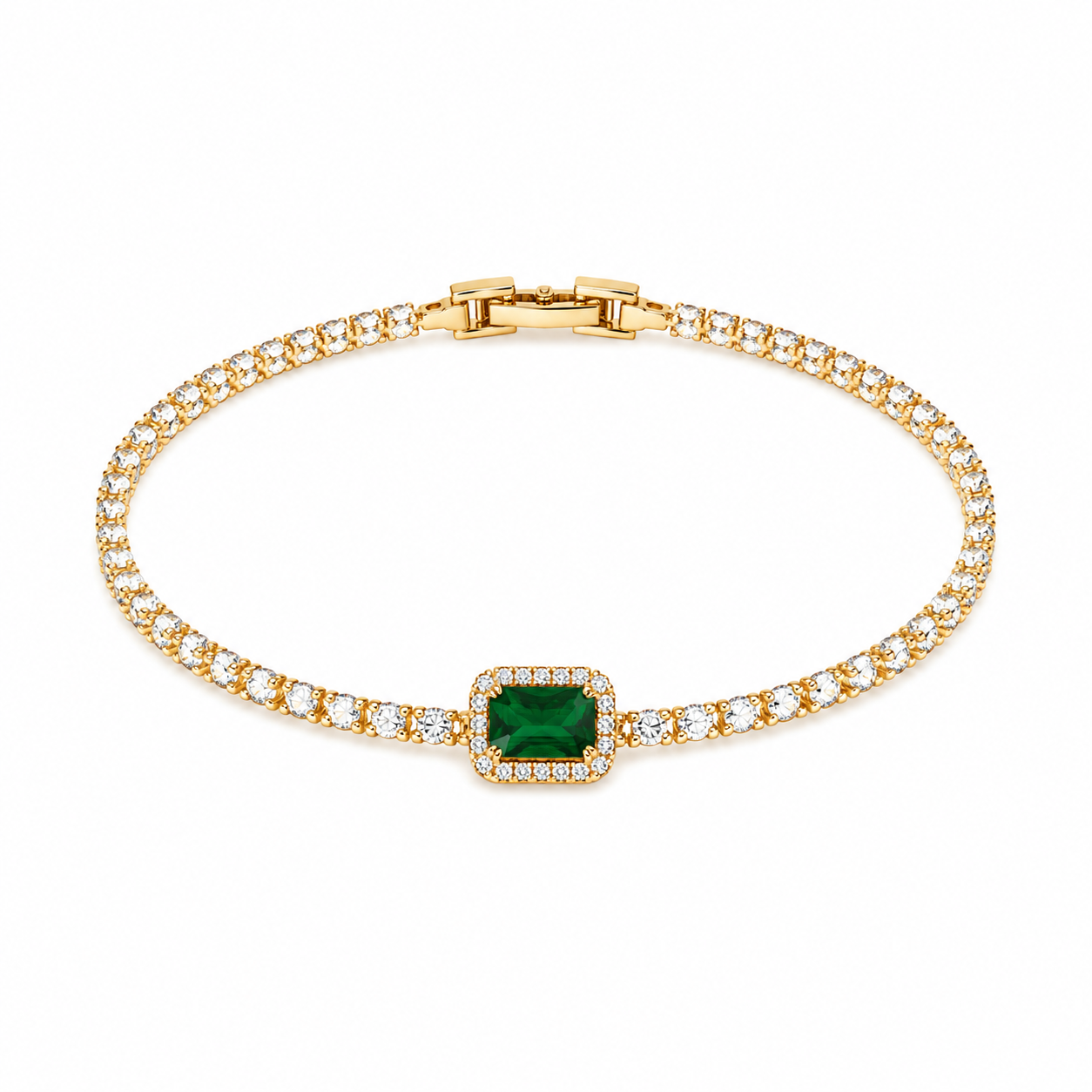 Emerald Royale Tennis Bracelet