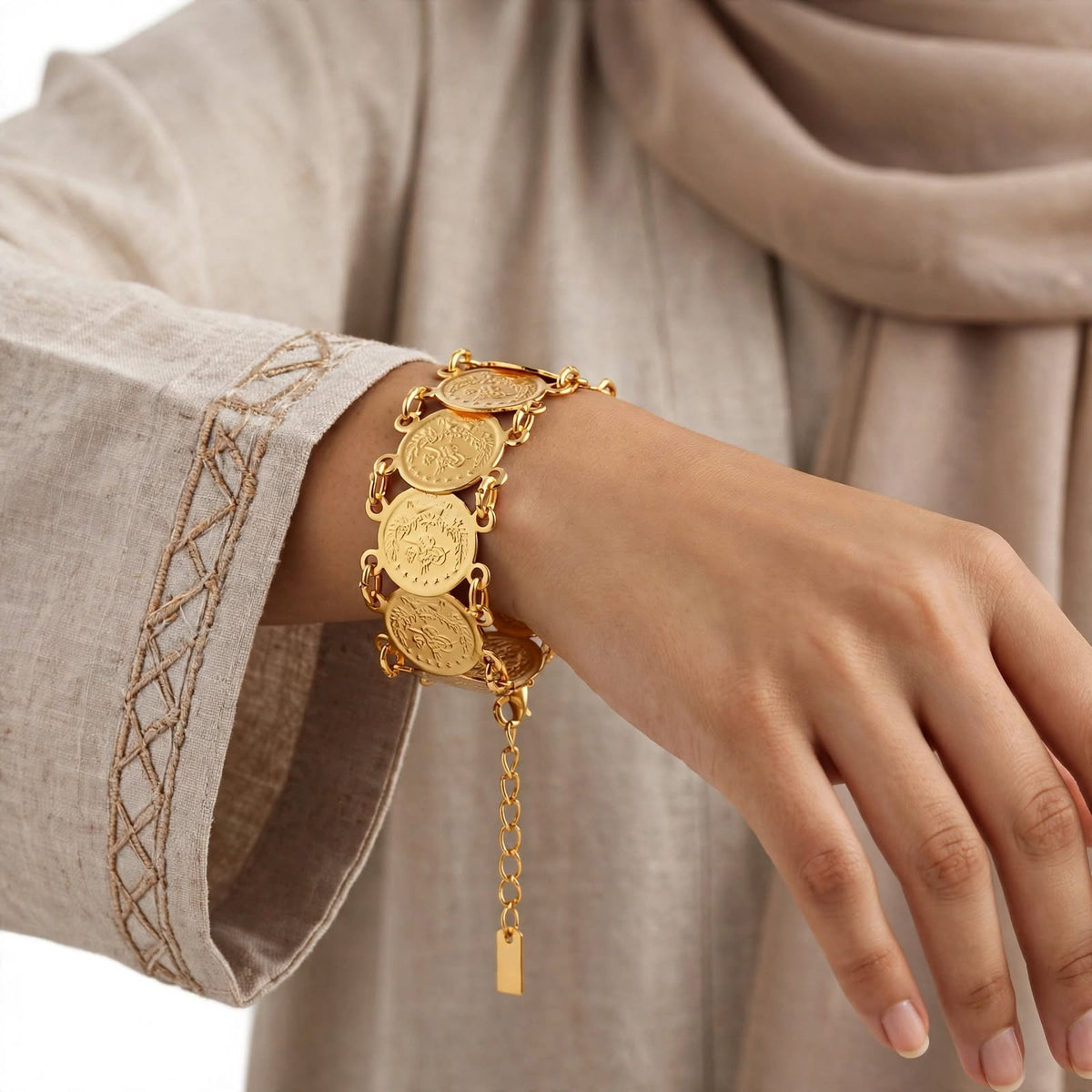 The Imperial Coin Bracelet