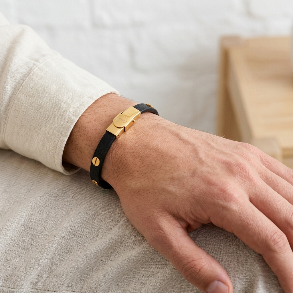 Icon Screw Men’s Bracelet