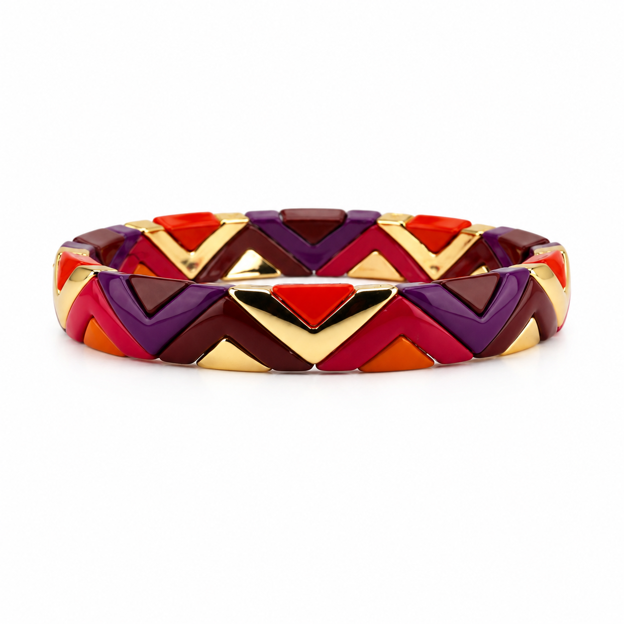 Sunset Mosaic Luxe Bangle