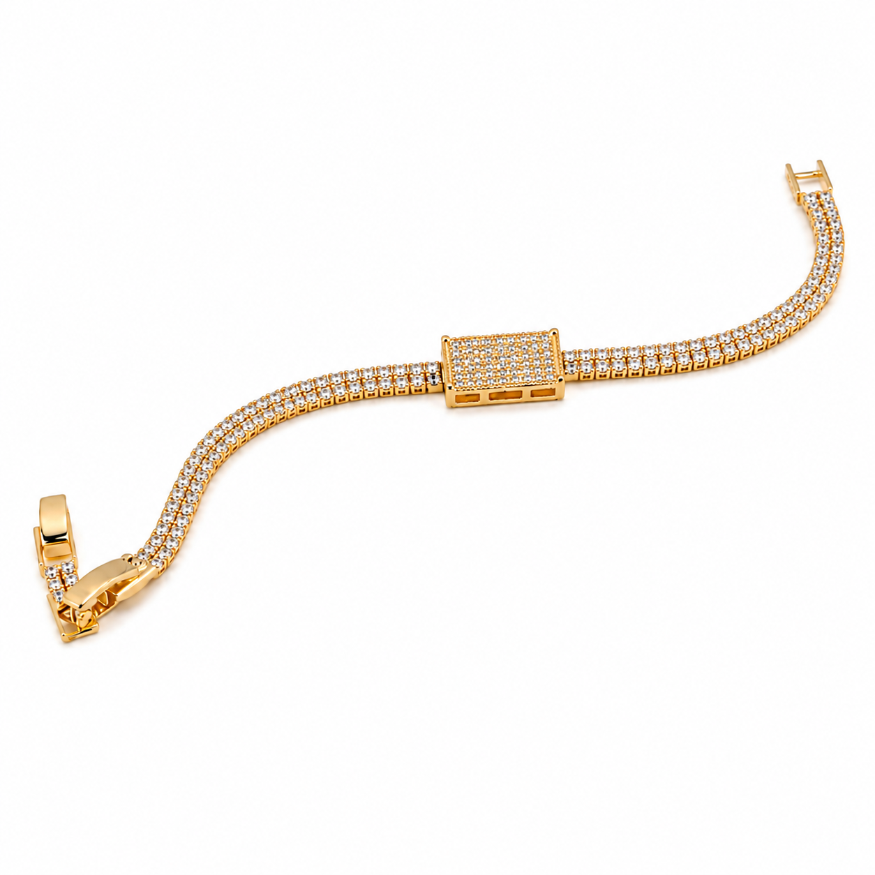 Luna Pavé Tennis Bracelet