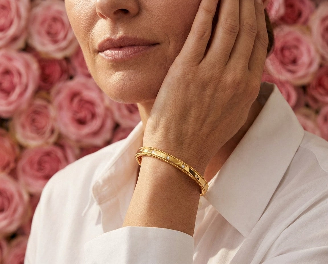 Aurelia Gold Bangle
