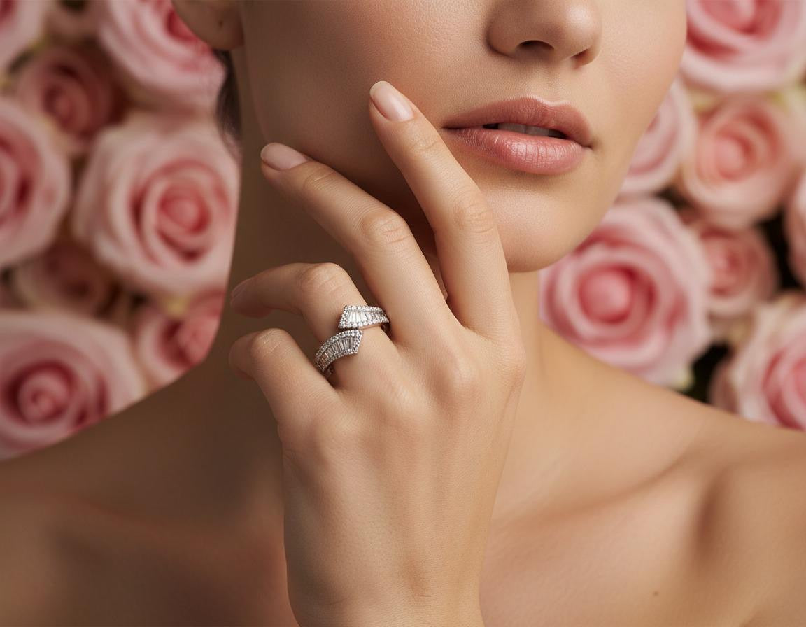 Rose Radiance Wrap Ring
