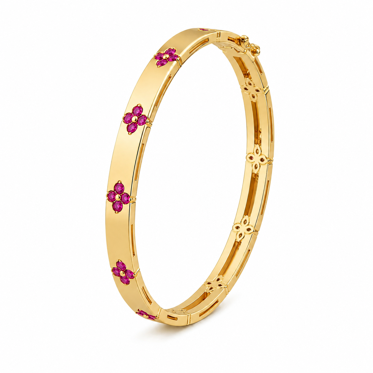 Fuchsia Bloom Bangle