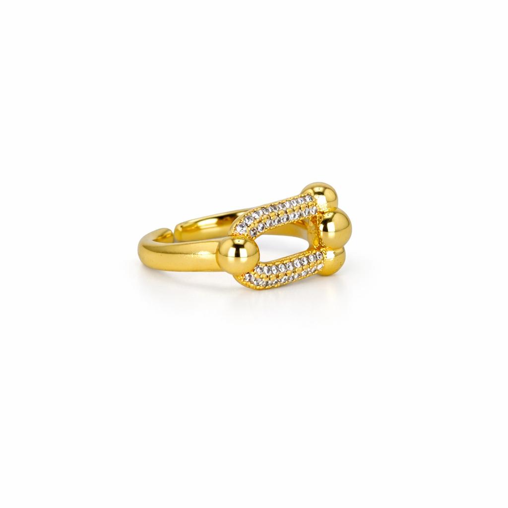 Celeste Bar Gold Ring