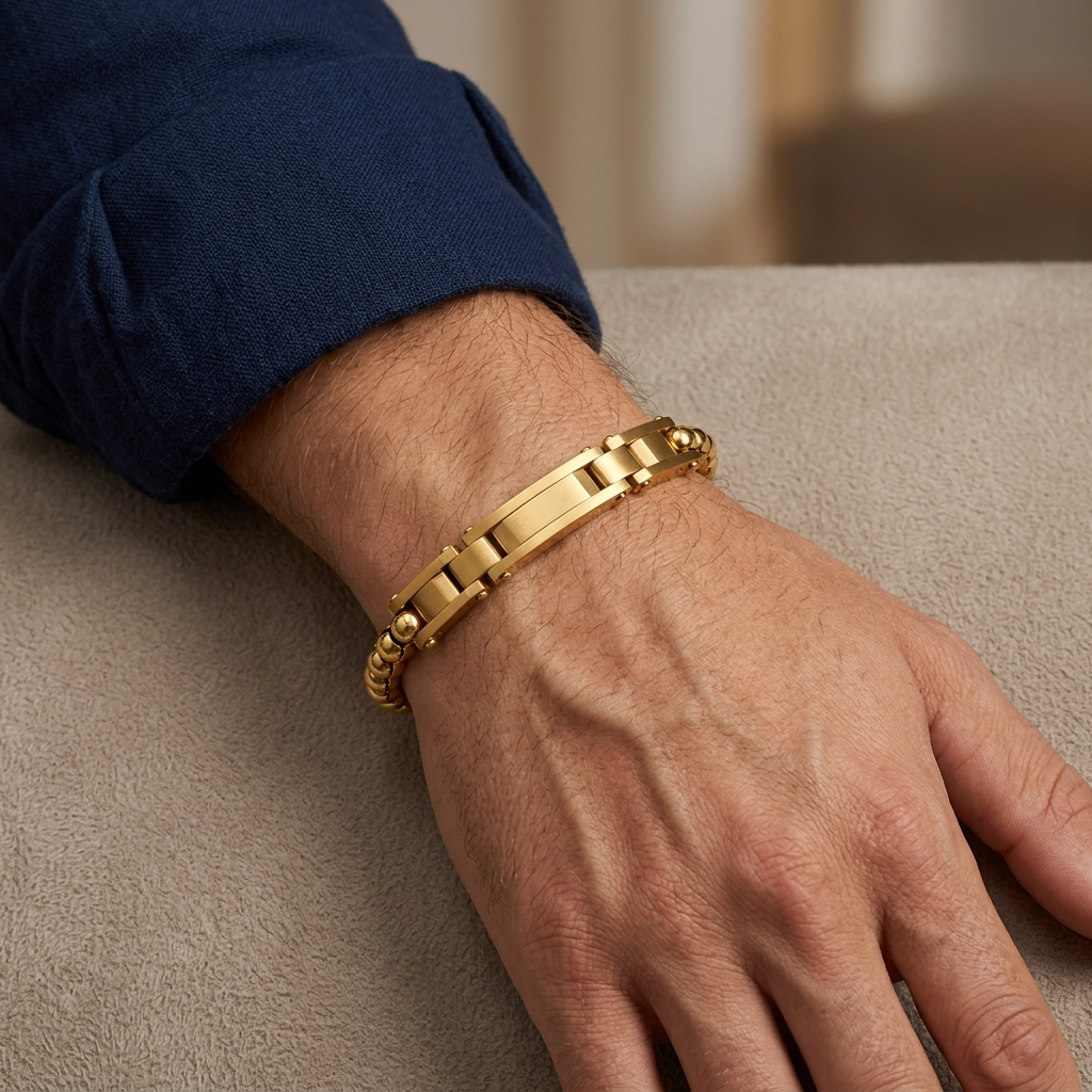 Monarch Gold Men’s Bracelet