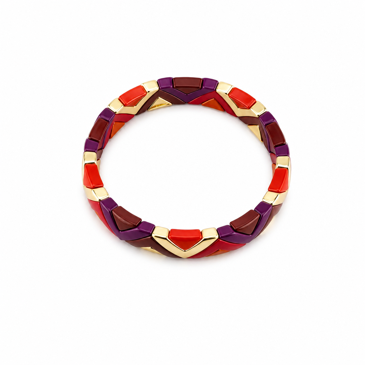 Sunset Mosaic Luxe Bangle