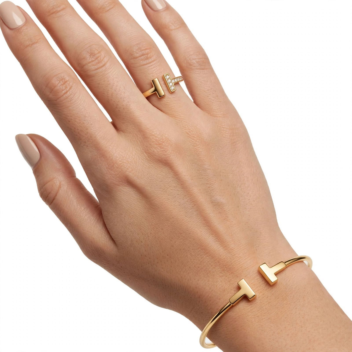 T-Luxe Zircon Open Ring