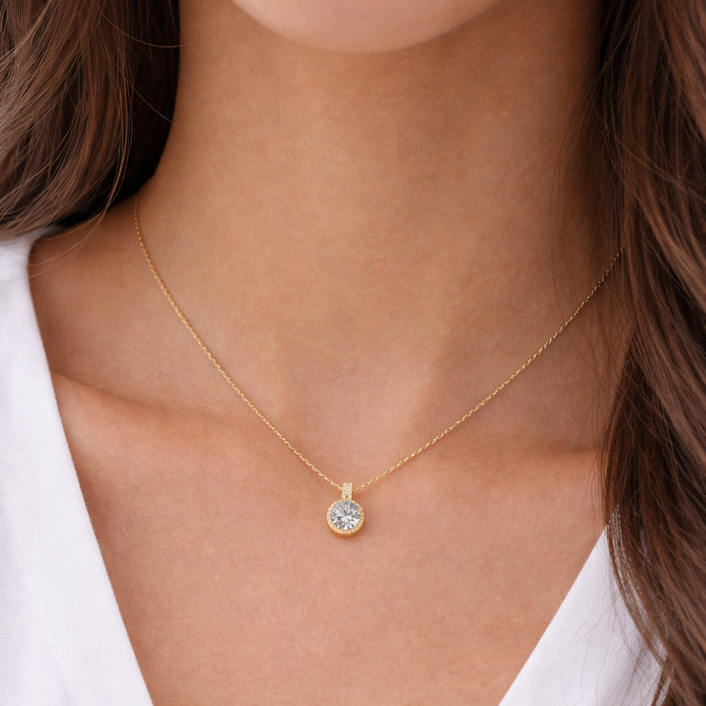 Celeste Mini Diamond Necklace