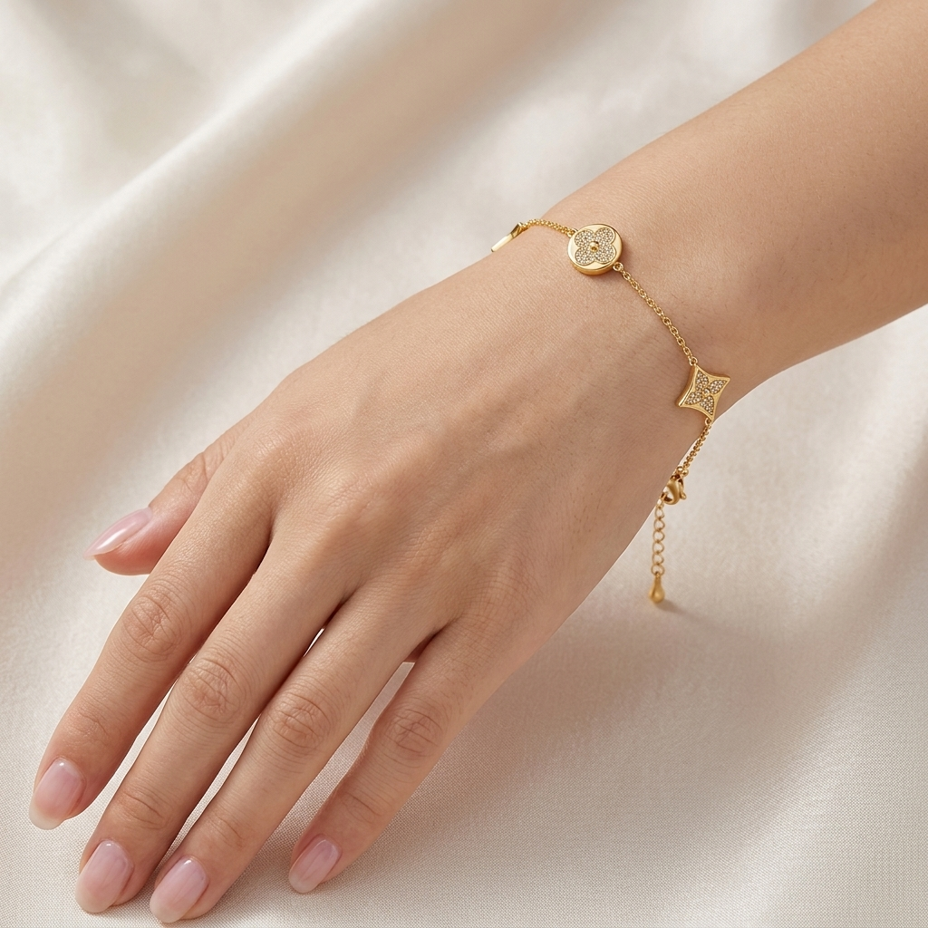 The Celestial Medallion Bracelet