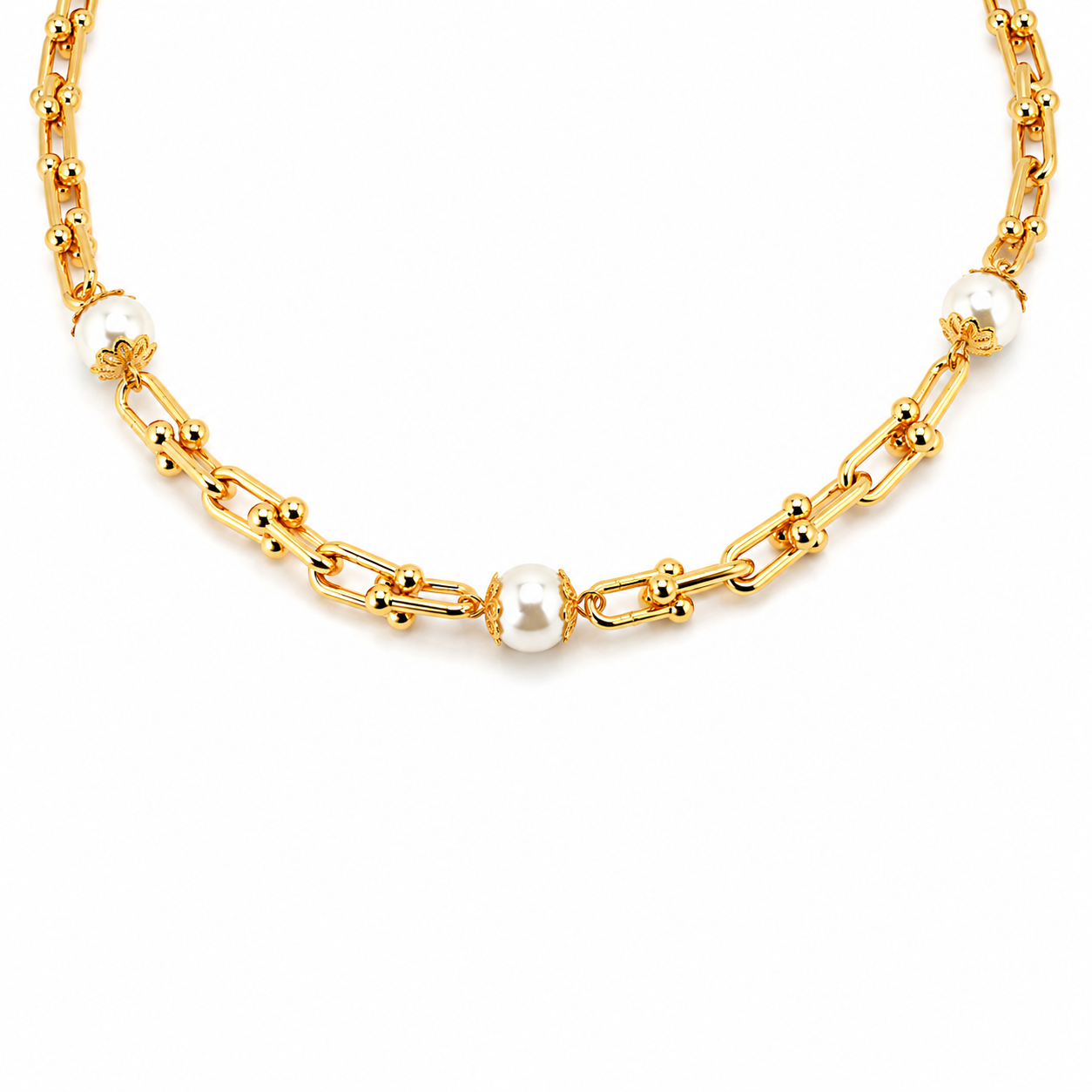 Pearl Link Necklace