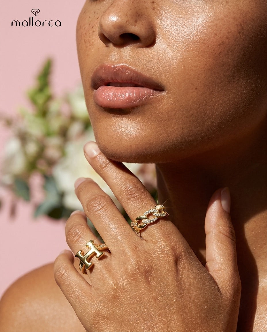 Pavé Chain Ring