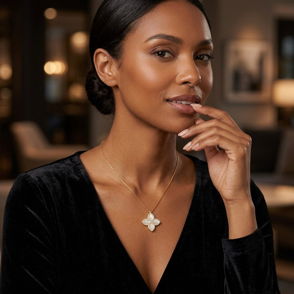 Luxe Clover Necklace