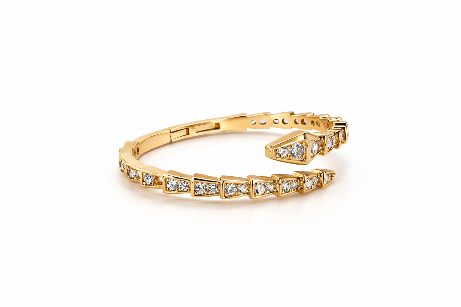 Valeria Geometric Crystal Cuff