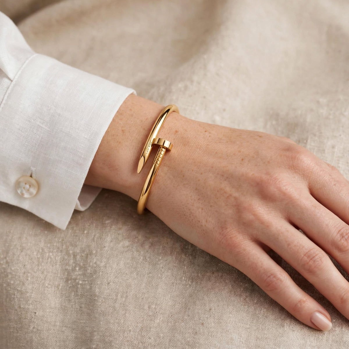 Signature Edition Gold Nail Bangle