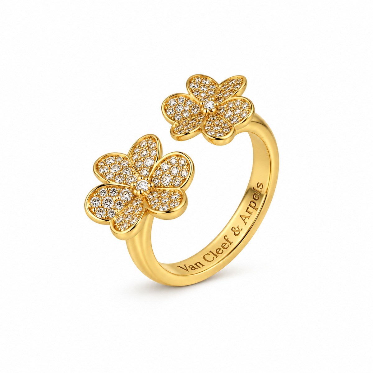 Bloom Duo Gold Ring