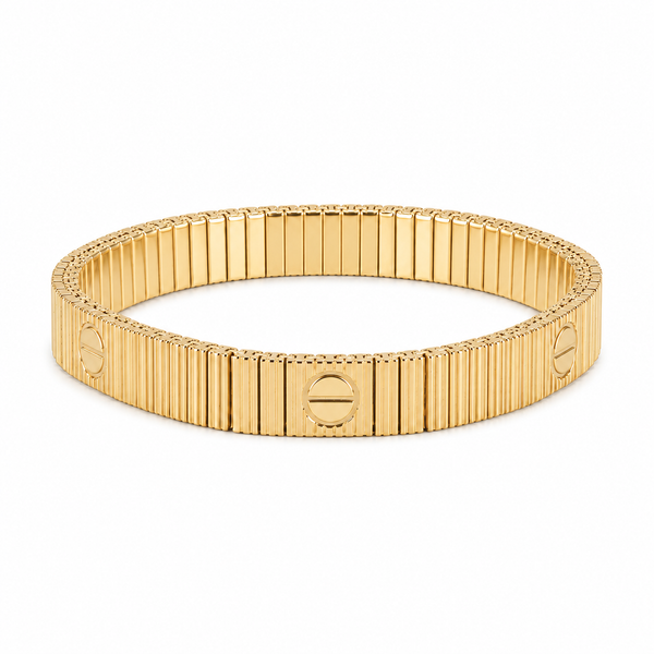 Stretch Gold Bracelet