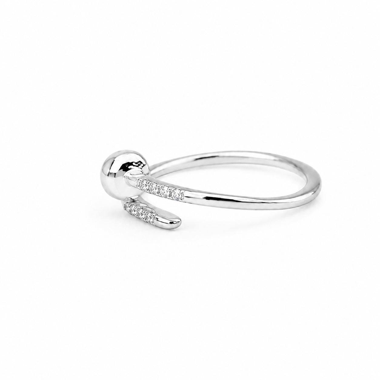 Silver Heart Ring