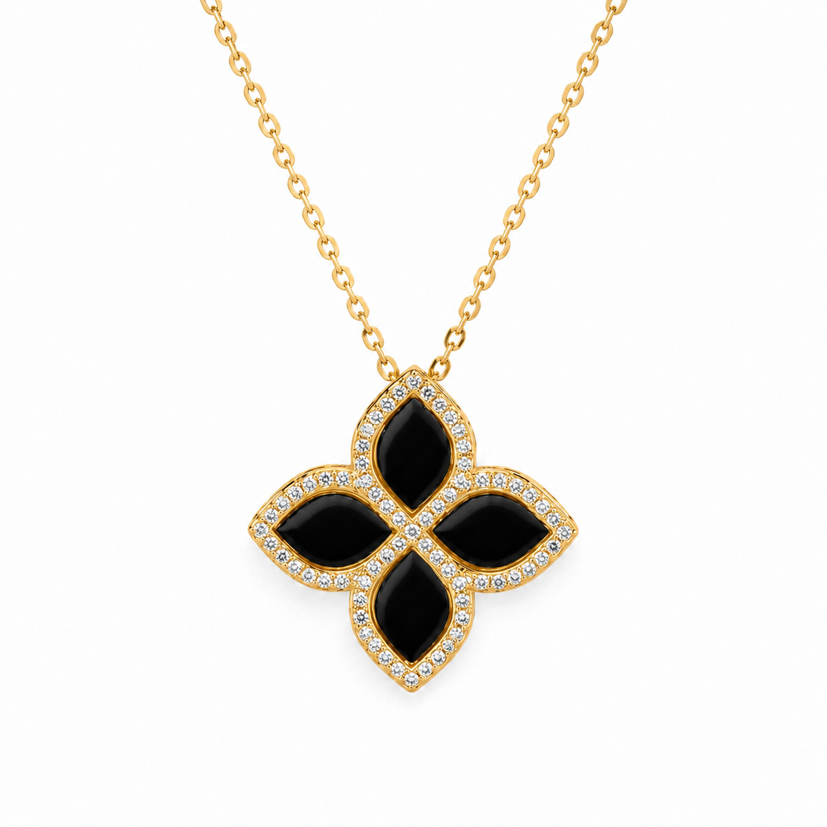 Noir Clover Jewelry Set