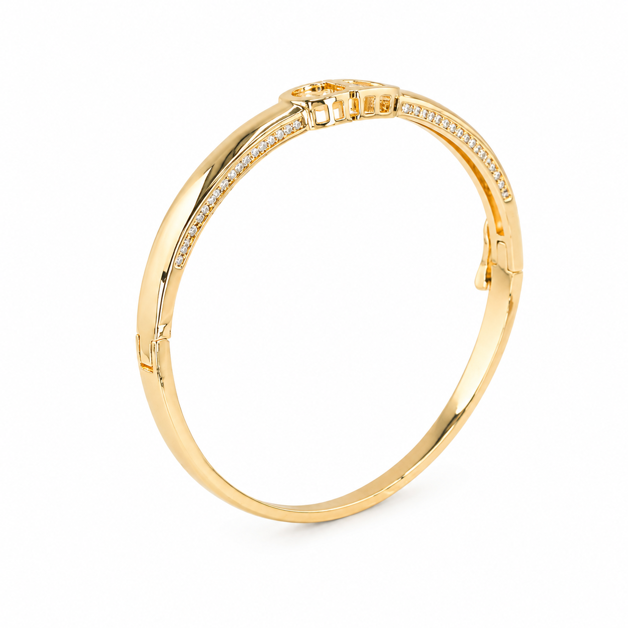 Luxe Icon Crystal Bangle