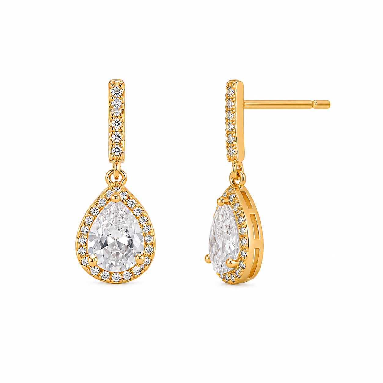 Lumière Pear Drop Earrings