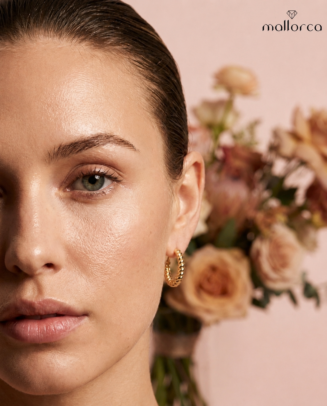 Twisted Rope Hoop Earrings