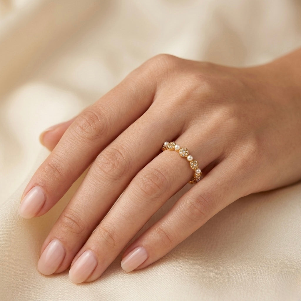 Pearl Bloom Ring
