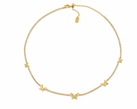 Butterfly Gold Choker Necklace
